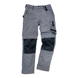 Excess Arbeitshose Champ, Gr. 56, grau/schwarz