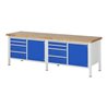 Rau Werkbank 8470 840 mm Buche-Massiv-Platte