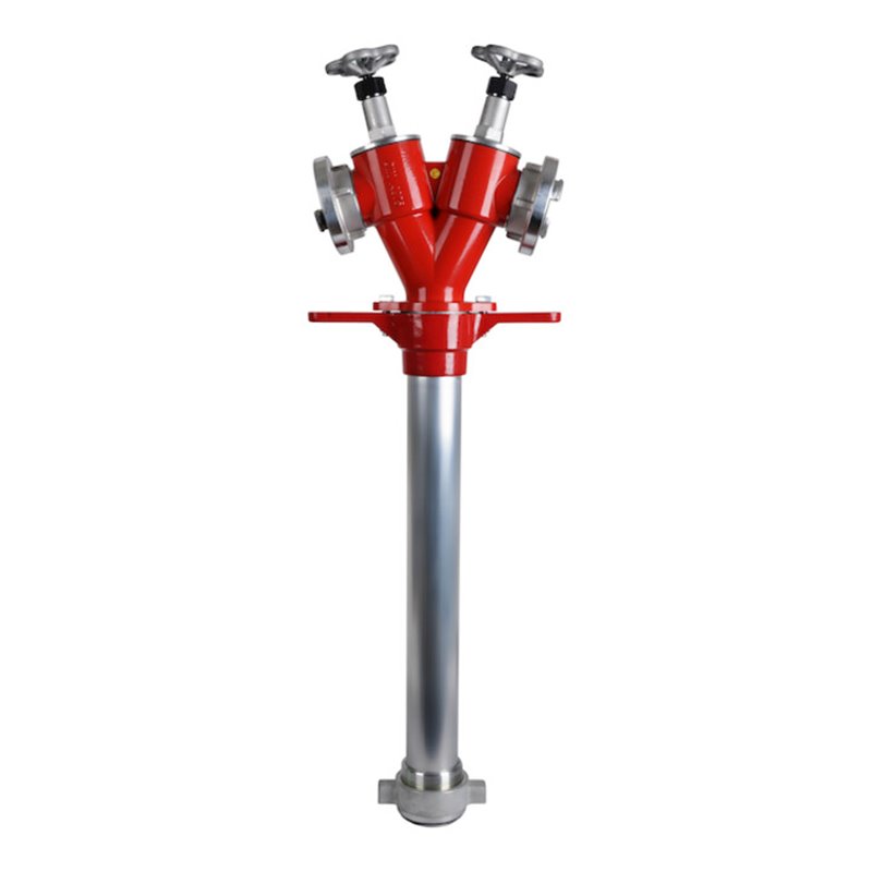 Standrohr DN 80,m.Absper. Kopf dr., 2 x Storz C