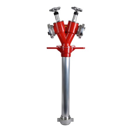 Standrohr DN 80,m.Absper. Kopf dr., 2 x Storz C