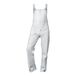 CRAFTLAND protection Schweißerlatzhose,Vollled er,Gr.XXL,natur