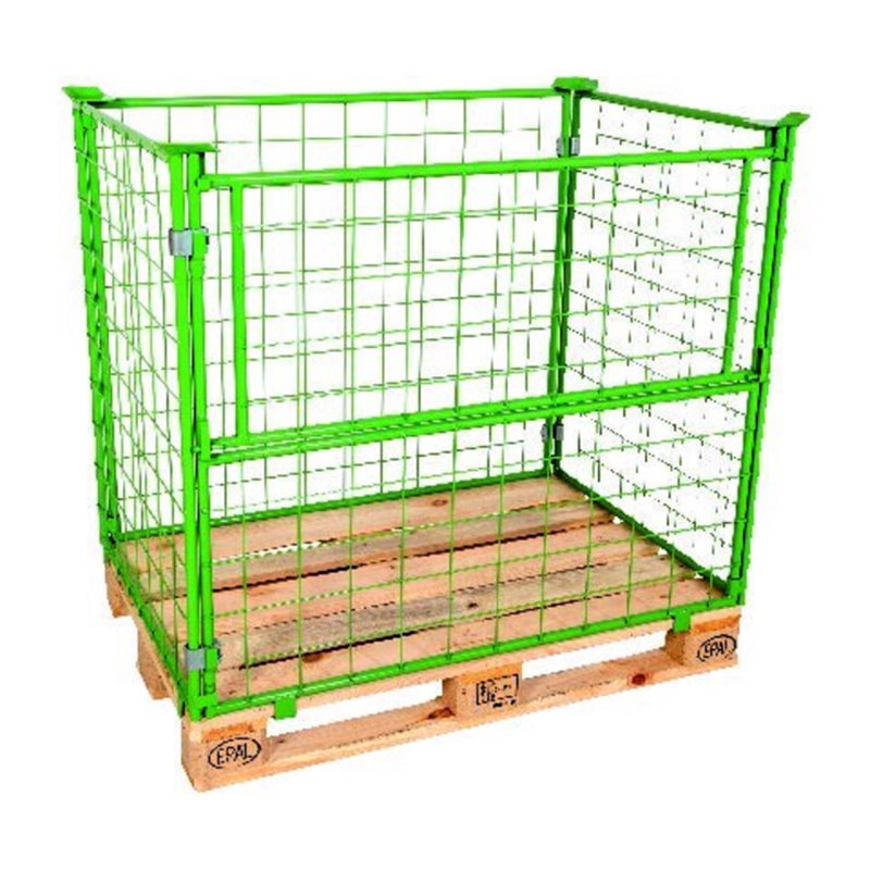 Gitteraufsatzrahmen 80cm RAL 6017 5x5