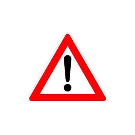 VKZ.101 Dreieck 900mm Gefahrenstelle RAL-Gütezeichen Folie RA2