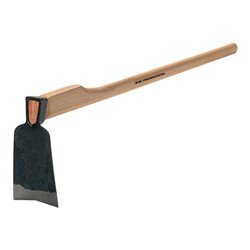 SHW Rhein. Hacke m. Einschn. Gr. 1,m.Eschenstiel 135 cm