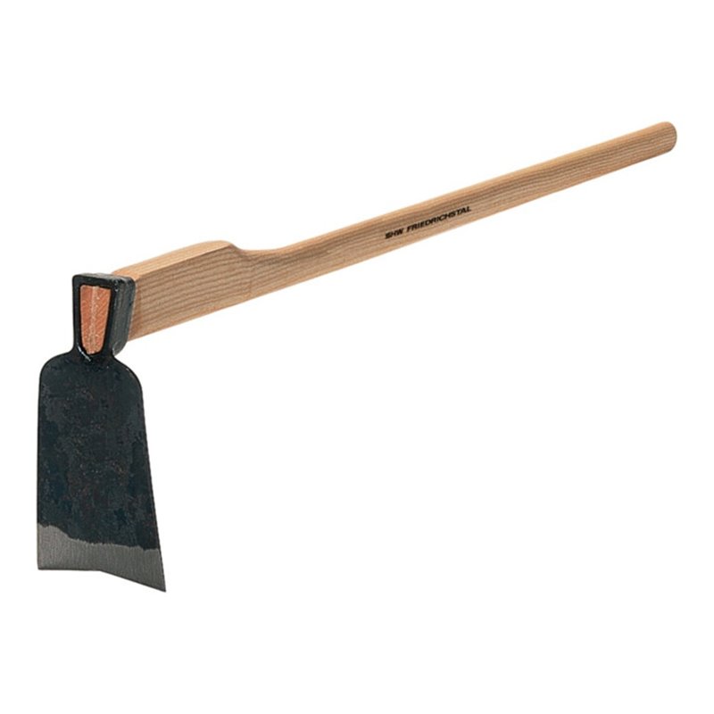 SHW Rhein. Hacke m. Einschn. Gr. 1,m.Eschenstiel 135 cm