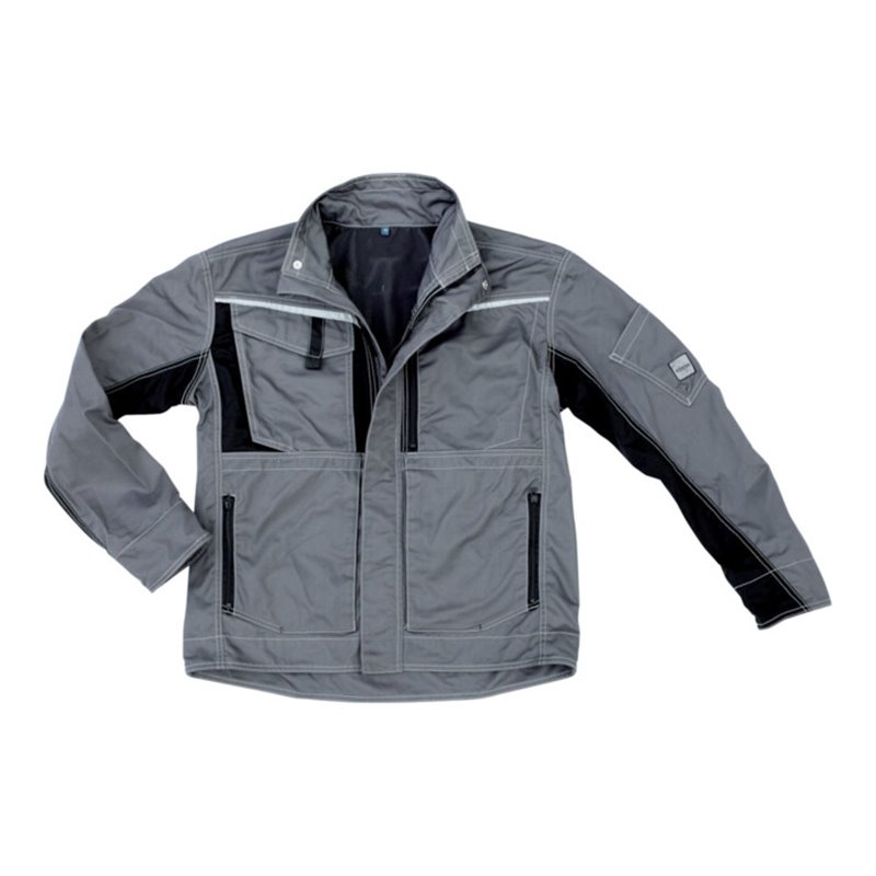 Excess Arbeitsjacke Champ, Gr. 2XL, grau/schwarz