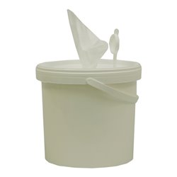 Universal-Feuchttücher weiß,Polypropylen/Viskose