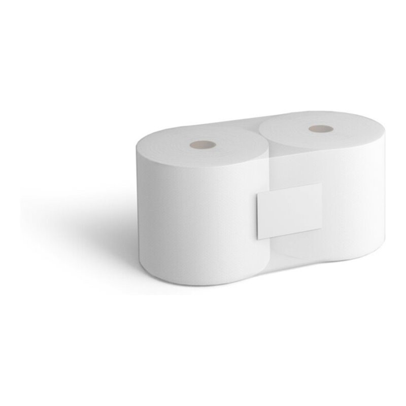 Papierrolle Putzpapier weiß 36x36 cm 2-lag. 1000 Blatt/Rolle