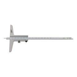 Helios Preisser Tiefenmessschieber mit Messstift 300mm