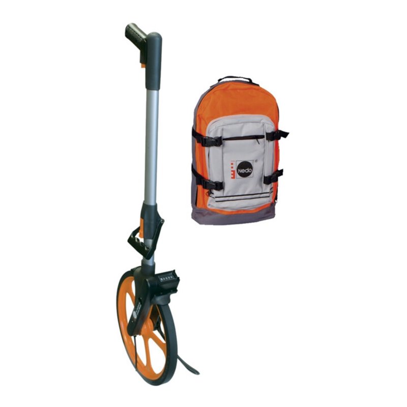 Nedo Leichtmessrad Deluxe mit Rucksack