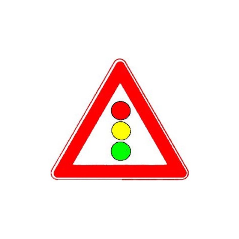 VKZ.131 Dreieck 900mm Lichtzeichenanlage RAL-Gütezeichen Folie RA2