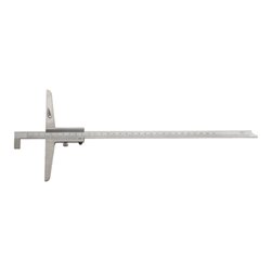 Helios Preisser Tiefenmessschieber mit abgesetztem Messstift 1/20 200x100mm