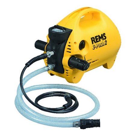 REMS E-Push 2 Elektr. Druckprüfpumpe mit Manometer, p d 6 MPa/60 bar/870 psi