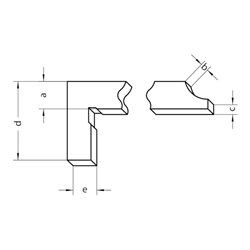 Helios Preisser Tiefenmessschieber mit abgesetztem Messstift 1/20 300x150mm