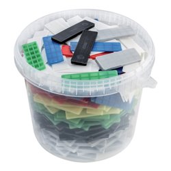 Verglasungskloetze Sort. 100x30mm 350 Stück