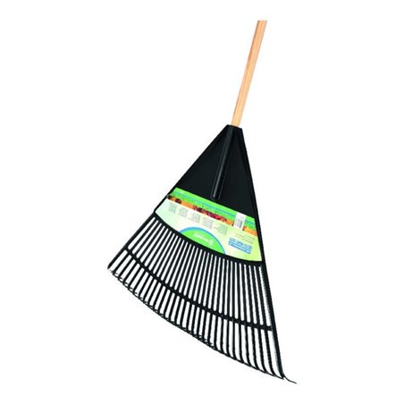 floraworld Laub-/Rasenbesen XL 140cm mit Stiel