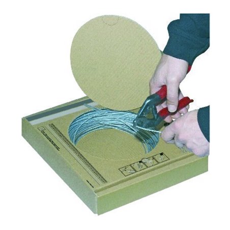 PÖSAMO Drahtseilbox 7x7 Edelstahl A4 8,0mmx 50m