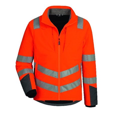 Warn-Steppjacke, Bechtol, orange, Gr. S