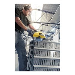 JEPSON POWER Akku-Metallhandkreissäge Hand Dry Cutter 8203E inkl. Sägeblatt u. Zubehör D203mm