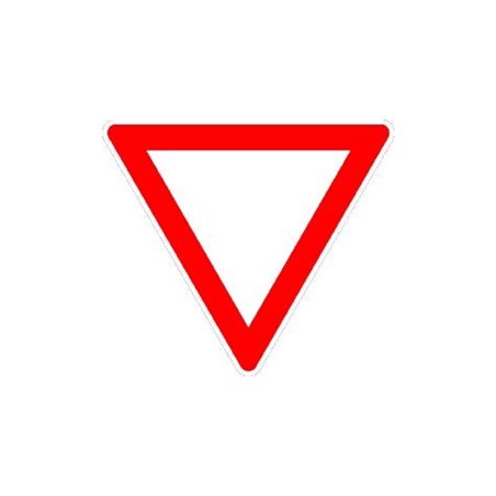 VKZ.205 Dreieck 900mm Vorfahrt gewähren RAL-Gütezeichen Folie RA2