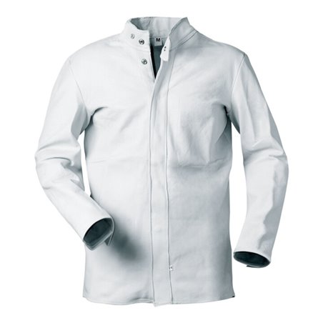 CRAFTLAND protection Schweißerjacke,Vollleder, Gr. L, natur