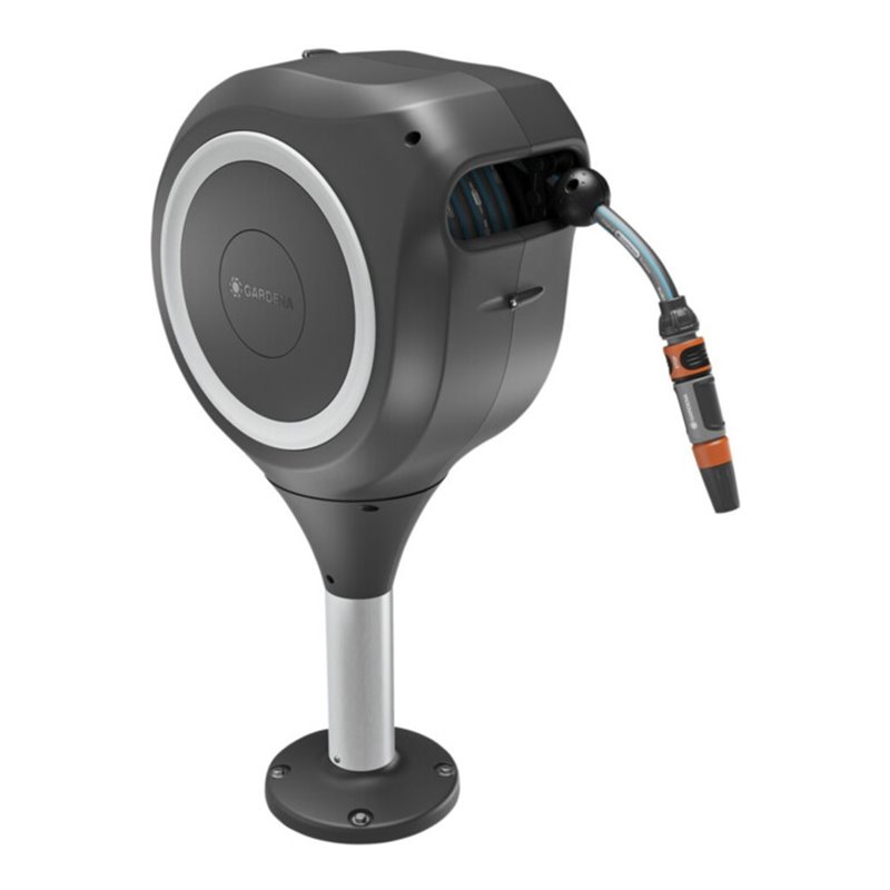 Gardena Terrassen-Schlauchbox RollUp M (weiß) 20 m 18617-20