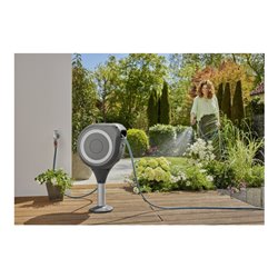 Gardena Terrassen-Schlauchbox RollUp S (weiß) 15 m 18607-20