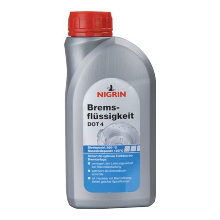 Nigrin Bremsflüssigkeit DOT 4, 500ml Dose