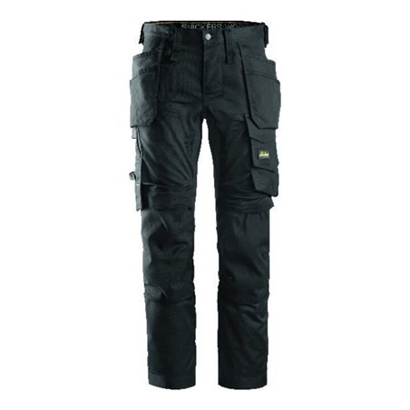 Snickers AW Stretch Hose mit HP 56, schwarz