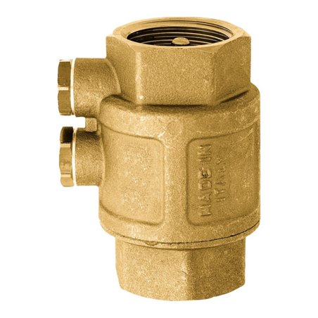 GEKA Zwischenventil m.Entleer- Schr.,MS, 2xIG G1.1/4',SB MS Entleerungsschrauben