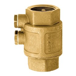 GEKA Zwischenventil m.Entleer- Schr.,MS, 2xIG G1.1/4',SB MS Entleerungsschrauben