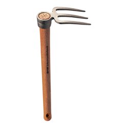 SHW Rex-Häckchen m. 3 Zinken mit Stiel 40 cm lang