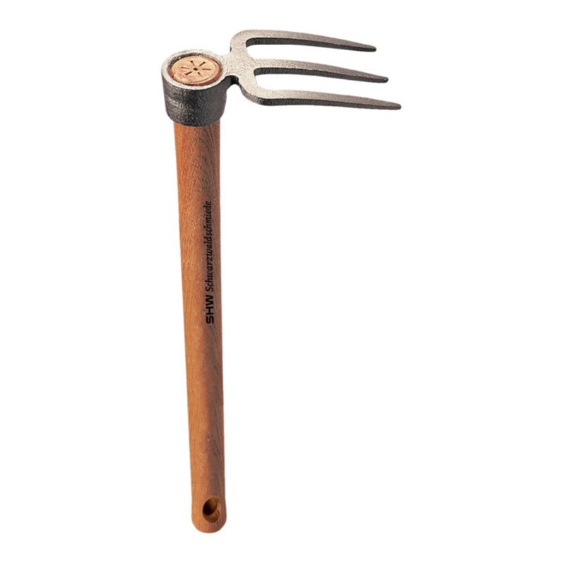 SHW Rex-Häckchen m. 3 Zinken mit Stiel 40 cm lang