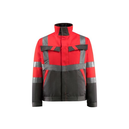 Mascot Arbeitsjacke Forster hi-vis rot/dunkelanthrazit