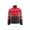 Mascot Arbeitsjacke Forster hi-vis rot/dunkelanthrazit