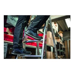 WICA Halbschuh GOEHREN NUOVO Schwarz/blau, S1P SR ESD Gr. 47