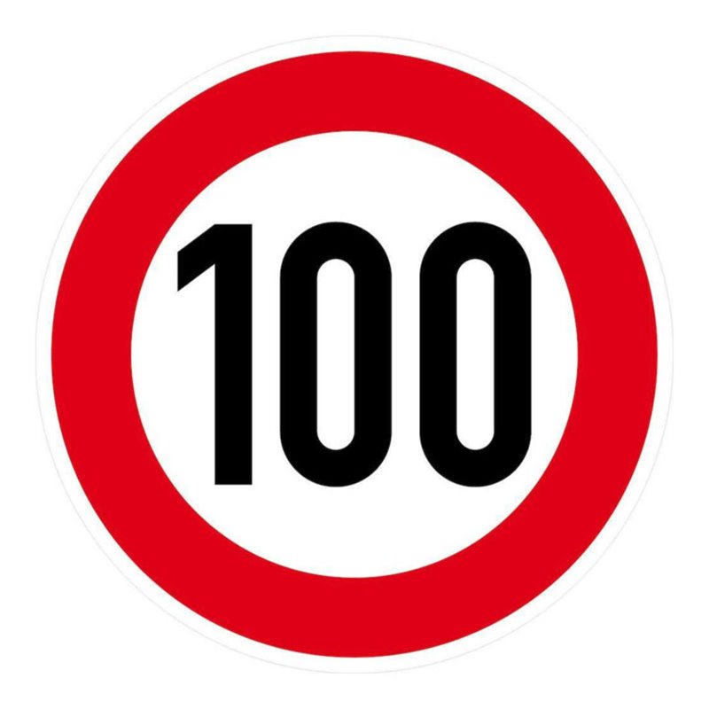 VKZ.274-100 Ronde 600mm 100 km/h RAL-Gütezeichen Folie RA2