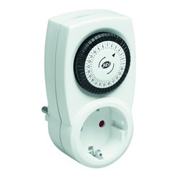 REV Zeitschaltuhr mechanisch weiß