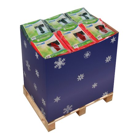 floraworld Wintervlies FWrot und grü nDisplay