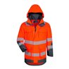 Elysee Warnschutzparka Herwin orange/grau Gr. L
