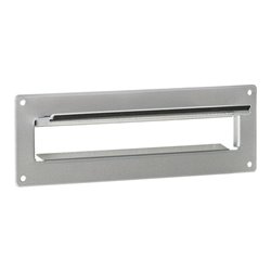 Burg-Wächter Briefkasten Porta 796 Si, Alum, silber pulverbesch.