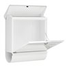 Burg-Wächter Briefkasten Comfort-Set 91300 W abschließbar weiß verzinkt