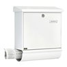 Burg-Wächter Briefkasten Comfort-Set 91300 W abschließbar weiß verzinkt