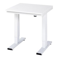 RAU Werktisch adlatus 300 elektrisch höhenverstellbar Arbeitsplatte mit Melaminharzbeschichtung