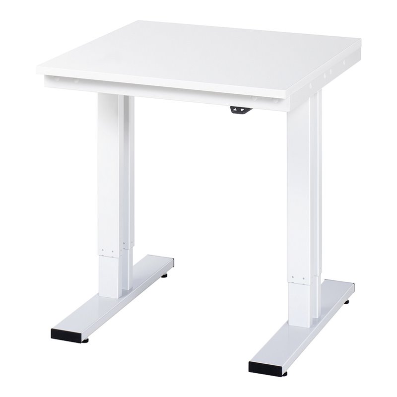 RAU Werktisch adlatus 300 elektrisch höhenverstellbar Arbeitsplatte mit Melaminharzbeschichtung