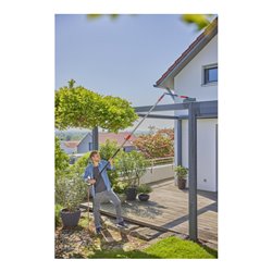 Gardena Teleskop-Stiel M-XL 155 - 260 cm Cleansystem 18804-20