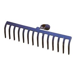 FREUND Straßenrechen 26214 14 Zinken, ohne Stiel