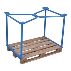 MUNK Aluminium-Podesttreppe einseitig begehbar fahrbar