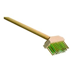 Fugenbesen mit Stahlborsten und Langstiel