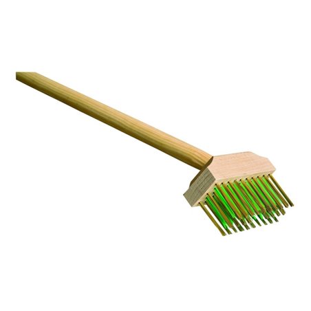 Fugenbesen mit Stahlborsten und Langstiel